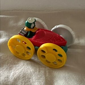 McDonald's *Vintage* Tiny Tunes Happy Meal Flip Car Toy-Plucky Duck & Babs Bunny
